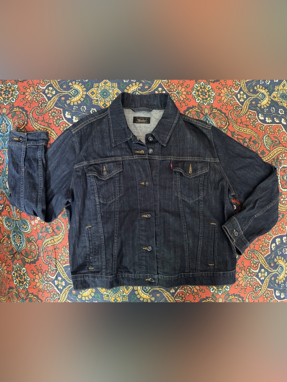 Levi's Dark Indigo Denim Trucker Jacket